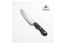 【FEDECA】三徳包丁 小 プレーンブラック 000988