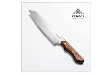 【FEDECA】三徳包丁 大 プレーンブラウン 000980