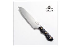 【FEDECA】三徳包丁 大 名栗ブラック 000983