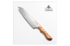 【FEDECA】三徳包丁 大 名栗ホワイト 001070