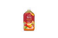 ミツカン  フルーティス RICH マンゴーピーチ ストレート1L 6本