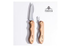 【FEDECA】折畳式料理ナイフ プレーンホワイト 001112