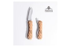 【FEDECA】折畳式料理ナイフSolo 名栗ホワイト 001117