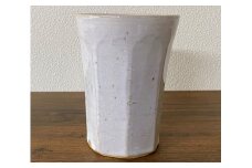 宝殿焼　柿の木窯　ビアカップ　１個　　焼き物　伝統　歴史　兵庫県　高砂市　オリジナル　普段使い　手作り　匠の技法　　