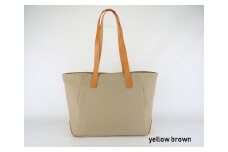 松右衛門帆　コンビトート yellow brown　帆布　普段使い　丈夫　シンプル