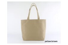松右衛門帆　シンプルトート yellow brown　帆布　普段使い　丈夫　シンプル　