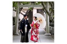 鹿嶋神社挙式とロケーション撮影プラン【平日用】　ウエディングフォト　結婚　本格的神社挙式　高砂市　ふるさと納税 　
