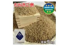 新米　たかさご米 　玄米 ５ｋｇ　結びのまち　高砂市　ヒノヒカリ　環境に優しい　植物繊維　タンパク質　腸内環境
