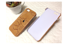 No.044-03 本革 きんたくんiPhoneカバー（iPhone6plus,6splus,7plus用）