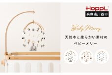 No.219-06 HOPPL ベビーメリーセット（おはな・ホワイト） KWNBV112