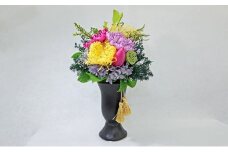 仏花（最高級プリザーブドフラワー）器付　2個セット