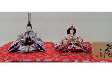雛人形　京九番親王「恋花吹雪」オリジナル金襴敷　No.9-301
