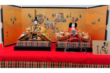 雛人形　京八番親王「御所絵巻」毛氈飾　No.8-803