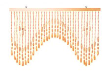 伝統の珠のれん　RA-8555 ベージュ