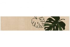 M+home　モンステラ　インテリアマット（約55×270cm）