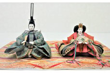 雛人形 京芥子親王「正絹 有職」オリジナル金襴敷 No.K-508