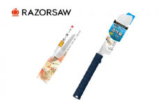 DIY 応援 レザーソー のこぎり Aセット[ 180厚刃 細工鋸 片刃 ノコギリ 日曜大工 ]