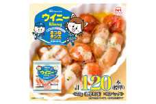  定期便 皮なしウイニー 1袋(標準10本入)×12袋 計120本(標準)【6か月お届け】 日本ハム 工場直送 ウイニー ウインナー ソーセージ 朝食 お弁当 カルシウム入 栄養機能食品 小分け 使い切り ふるさと納税