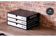 小物チェスト NOTICE(ノーティス) 3段3杯 インテリア 家具 収納