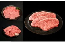 神戸牛 饗宴セット B 計 4kg （ ももスライス 1.5kg・ かたローススライス 1.5kg・ ロースステーキ 1kg ）