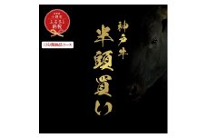【和牛セレブ】神戸牛半頭分のセレブ体験（12分割納品コース）/ 神戸ビーフ BBQ 牛肉 冷凍 ブランド牛 兵庫県 小野市