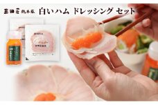 【ふるさと納税】白いハムドレッシングセット 冷蔵 セット 詰合せ ハム 三田屋総本家 惣菜 肉 お肉  三田屋 はむ ギフト お祝い ふるさと納税 ふるさと 人気 おすすめ 送料無料[3d28bae570002]