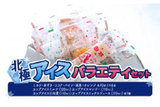 【ふるさと納税】北極アイスバラエティセット (ミルク・あずき・ココア・パイン・抹茶・オレンジ 各70ｍｌX6本 / カップアイスミルク(120ｍｌ)マンゴー(110ｍｌ)日向夏(110ｍｌ)ミックスジュース(110ｍｌ)各1個  )  [3d28bae540016]