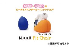 【MOGU-モグ‐】フィットチェア ブラウン〔 クッション ビーズクッション リビングクッション〕