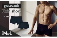 gravevault Plain short （グレイブボールト プレーン ショート） Navy 下着 パンツ ボクサーパンツ 男性 メンズ　Lサイズ