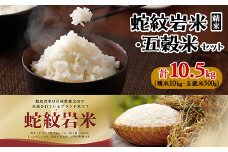 令和6年産養父市の希少米　蛇紋岩米　10kg　　　　　五穀米(蛇紋岩米使用)セット【1312497】