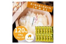 2023年8月発送開始『定期便』＜蛇紋岩ブランド　別格米120kg＞全12回【5155240】