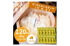 2023年10月発送開始『定期便』＜蛇紋岩ブランド　別格米120kg＞全12回【5155242】