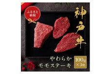 和牛セレブの神戸牛モモステーキ 300g【1436438】
