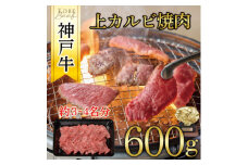 神戸牛　上カルビ焼肉　600g【1441989】