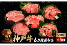 ＜毎月定期便＞神戸牛6ヶ月頒布会全6回【4064678】