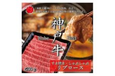 神戸牛リブローススライス 500g＜うすなが牧場＞FU001【1638845】