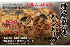 丹波黒豆ハンバーグ　１０パック 
