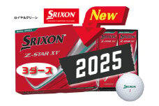 ゴルフボール　スリクソン　Z-STAR　XV9　ロイヤルグリーン【３ダース　/３６球入り】