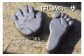 【大栄窯業】誕生記念の手足型瓦！！  「はじめの一歩」