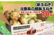 【新玉ねぎ】極上の味　淡路島の極味玉ねぎ　10kg　◆配送3月中旬～5月中旬