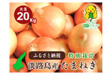 【あさひサンファーム】【大玉 20㎏】ひょうご安心ブランド★特別栽培★淡路島たまねぎ