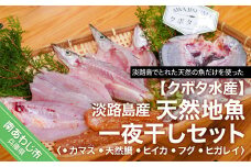 （淡路島産）天然地魚一夜干しセット