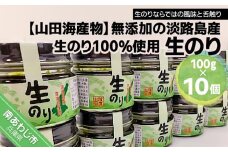 生のり（無添加の淡路島産生のリ100％使用）　10個入り