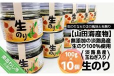 生のり淡路島産玉ねぎ入り（無添加の淡路島産生のリ100％使用）　10個入り