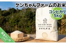 ＼うまいお米できたでー／【R.６年産 新米】 ケンちゃんファームのお米(コシヒカリ）5kg