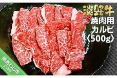 淡路牛焼肉用カルビ　500g