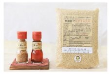 先行予約 木村さんのこだわりセット【炊飯器で発芽する玄米・信鷹唐辛子・信鷹辣油】【11月下旬から順次発送】 発芽玄米 玄米 米 コメ こめ 農薬不使用 唐辛子 とうがらし ラー油 辣油 辛い 旨い 調味料 食欲増進 ラーメン うどん そば 素材 旨さ 引き立つ 木村さんシリーズ