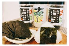 朝来市産のお米と朝倉さんしょ海苔の「おむすびセット」