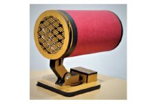 漆喰スピーカー「S-P02L-FF ”鼓”」(ペア)　スタイリッシュ、コンパクト、高音質、本格派【5786231】