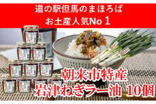 【7営業日以内に発送】 年間約20,000個販売 岩津ねぎラー油 【10個セット】 食べるラー油 ご当地 おすそ分け ピリ辛 ご飯のお供 ごま油 道の駅 ネギラー油 辣油 万能調味料 リピーター続出 辛さマイルド アレンジ可能 ラーメン 餃子 冷や奴 ご当地グルメ 便利 AS1CA25
